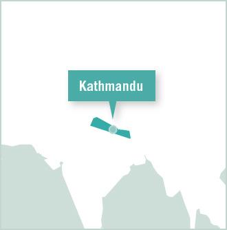 Projects Abroad Volunteer Placement in Nepal Map of volunteer project placement in Kathmandu, Nepal