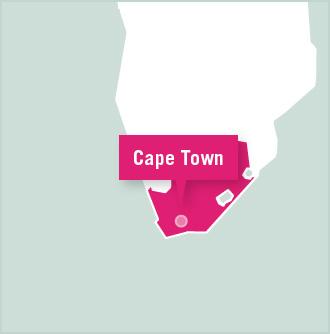 Volunteer Projects in Cape Town, South Africa with Projects Abroad Map of volunteer project placement in Cape Town, South Africa with Projects Abroad
