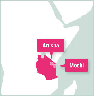 Projects Abroad Tanzania Locations in Arusha and Dar es Salaam Map of Projects Abroad Tanzania locations in Arusha and Dar es Salaam