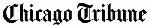 The Chicago Tribune The Chicago Tribune website logo